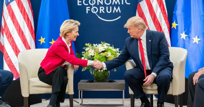 Трамп о надежде на скорую встречу с фон дер Ляйен: Она такая потрясающая