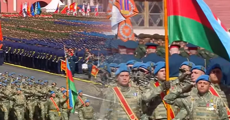 Азербайджанские коммандос на Красной площади: ВИДЕО/ФОТО