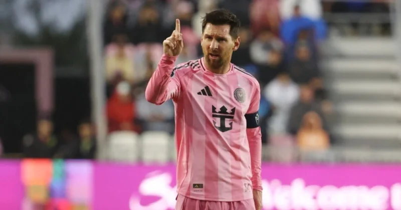 Lionel Messi MLS in tarixinə düşüb