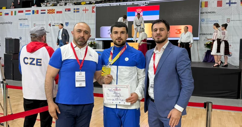 Karateçimiz Avropa çempionu oldu