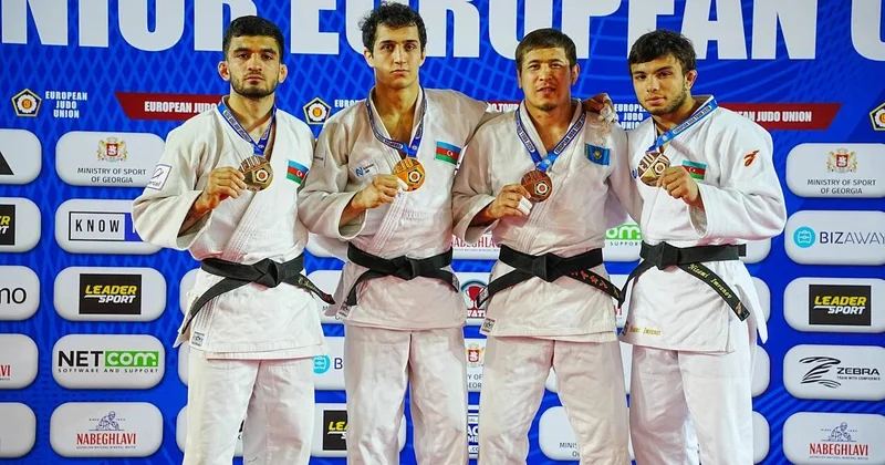 Кубок Европы по дзюдо: азербайджанские спортсмены завоевали пять медалей в первый день турнира ФОТО