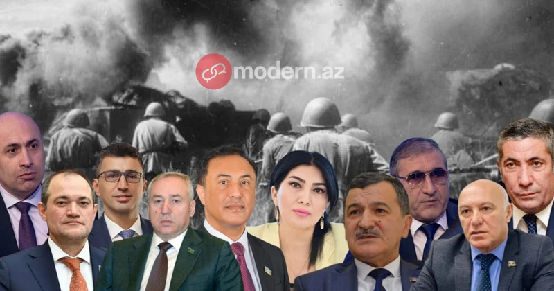 Babaları İkinci Dünya müharibəsində döyüşən deputatlar TARİX