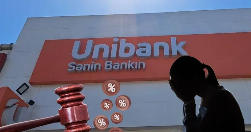 Unibank müştərilərini məhkəməyə verdi