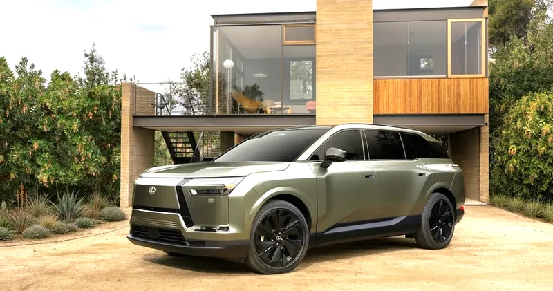 Toyota yeni Lexus TZ elektrik avtomobilini təqdim etdi...