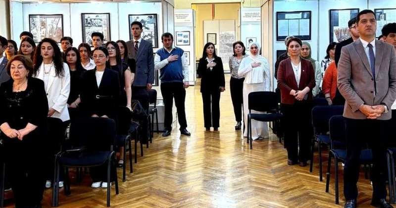 İzlərdən gələcəyə: İstiqlal Muzeyində Ulu Öndərin xatirəsi yad edilib