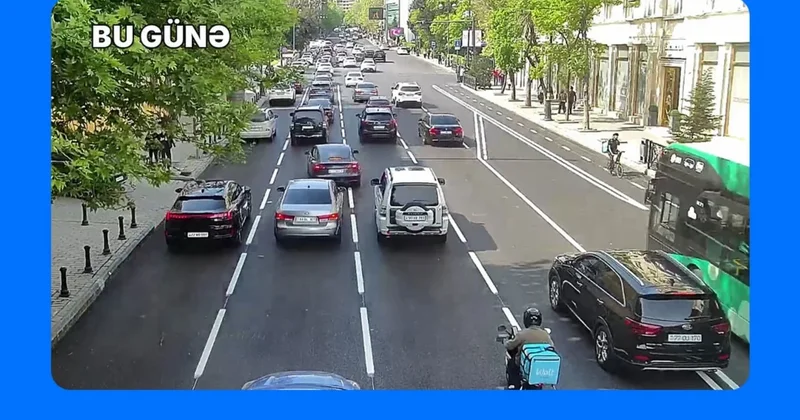 В Баку еще на одной улице организуют полосу микромобильности