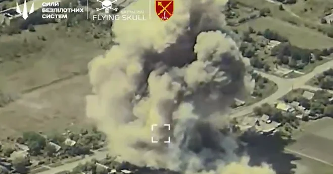 Ukrayna Hammer ilə Rusiyanın silah anbarını havaya uçurdu KONKRET