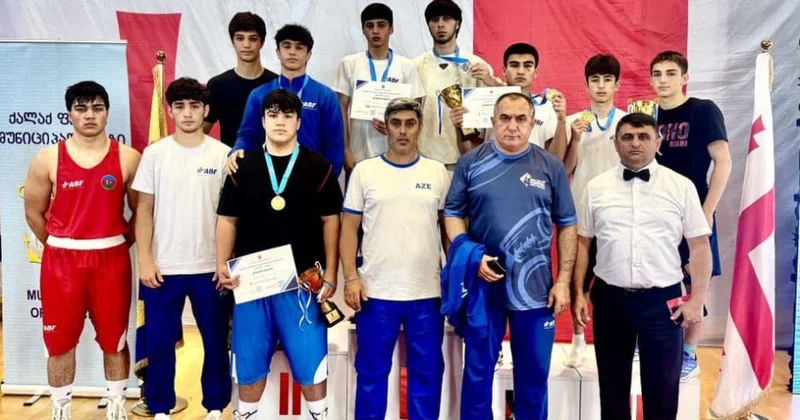 Azərbaycan boksçuları Gürcüstanda 3 qızıl, 2 gümüş və 2 bürünc medal qazanıblar