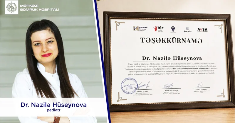 Dr.Nazilə Hüseynova Bakı Qida Davranışı Pozuntuları Simpoziumunda təqdimatla çıxış edib