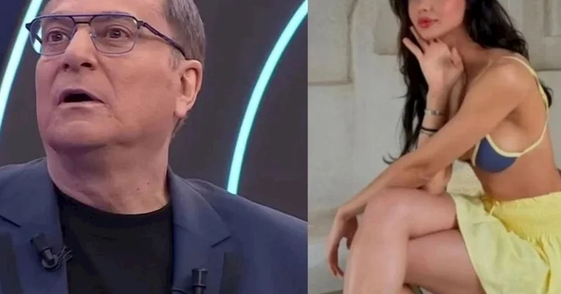 69 yaşlı şoumen özündən 48 yaş kiçik qızla sevgilidir