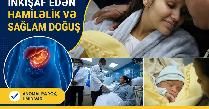 Qaraciyərdə inkişaf edən hamiləlik və sağlam doğuş