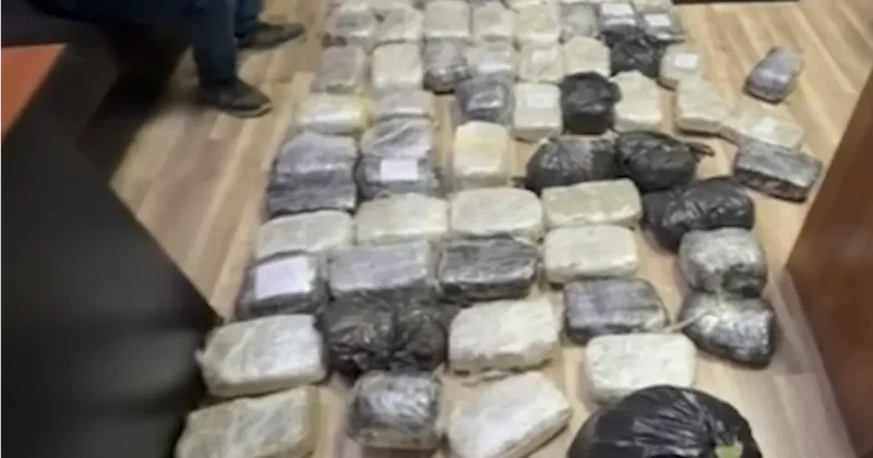 Полиция изъяла 72 кг наркотиков, переправленных в Азербайджан на параплане