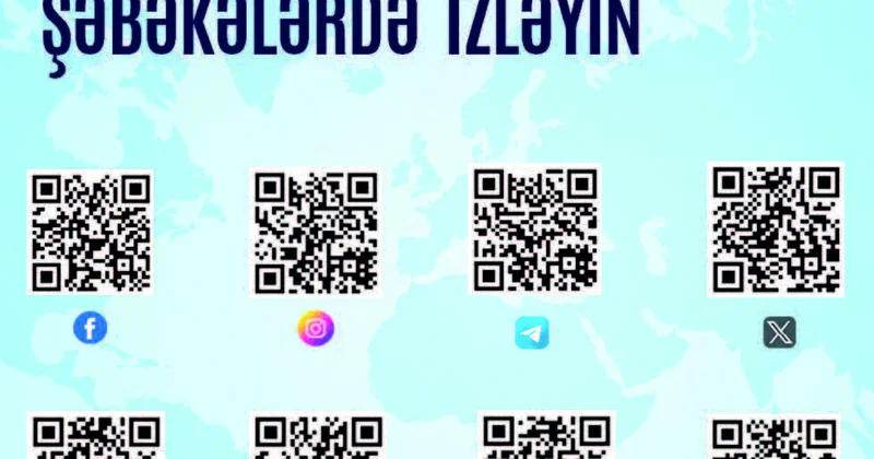 Bizi sosial şəbəklərdə izləyin