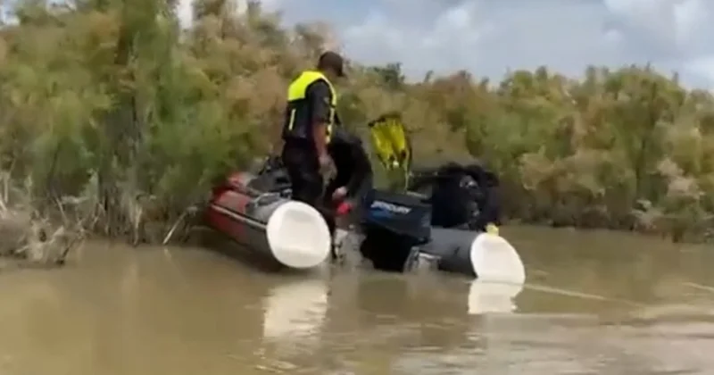 FHN: Araz çayında batdığı ehtimal olunan şəxsin axtarışları davam etdirilir
