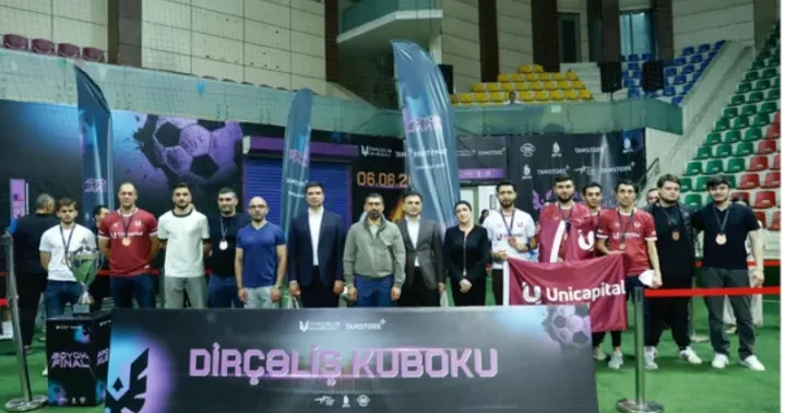 Unicapital “Dirçəliş Kuboku” xeyriyyə futbol turnirinin bürünc medalçısı oldu
