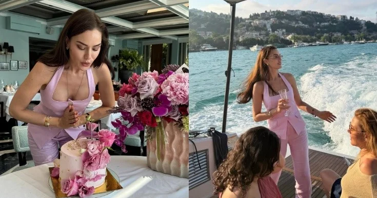Fahriyə Evcen 40 yaşının belə qeyd etdi Fotolar