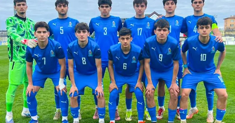 17 yaşlıllarımız yenə uduzdu