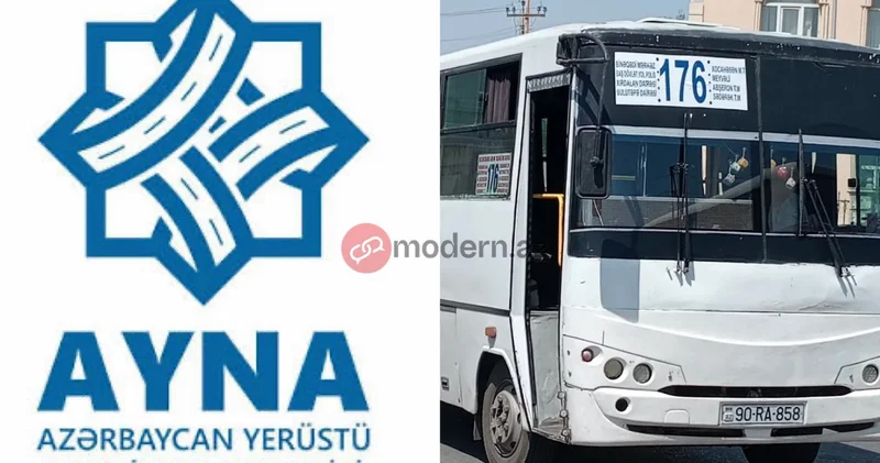 Saat 4 dən sonra işləmirik 176 nömrəli marşrutla bağlı QALMAQAL