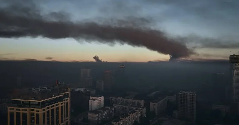 Rusiyanın zərbələri nəticəsində Ukraynanın beş vilayəti elektrik enerjisiz qalıb