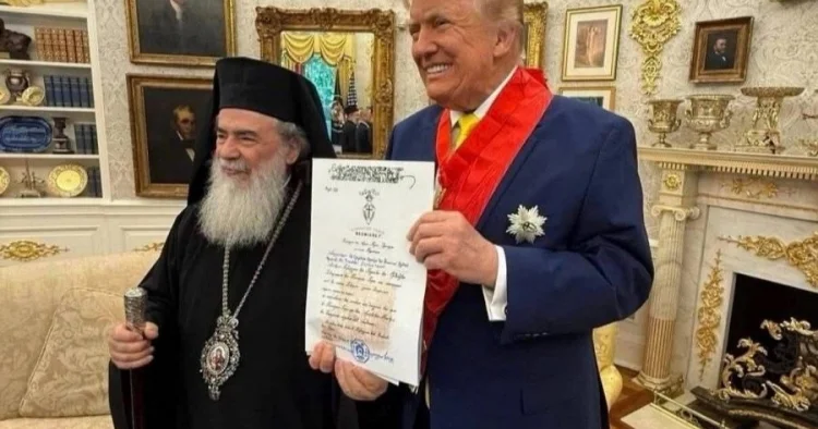 Tramp Qüds Patriarxını Rusiya Ukrayna danışıqlarına cəlb etmək istəyir