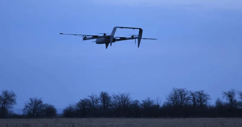 Ukraynada dron hücumu: avtobus dayanacağı hədəf alındı