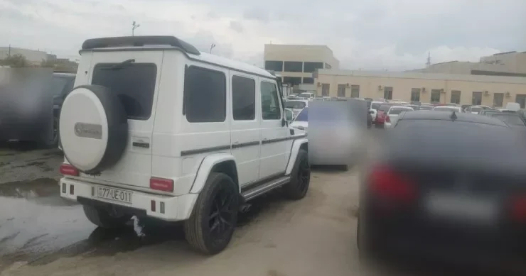 Həmin sürücülər saxlanıldı: Gelandewagen cərimə meydançasına salındı