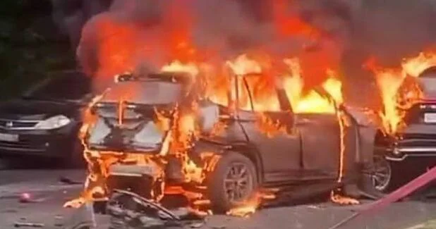 В Подмосковье взорвали автомобиль: есть погибший Minval Politika