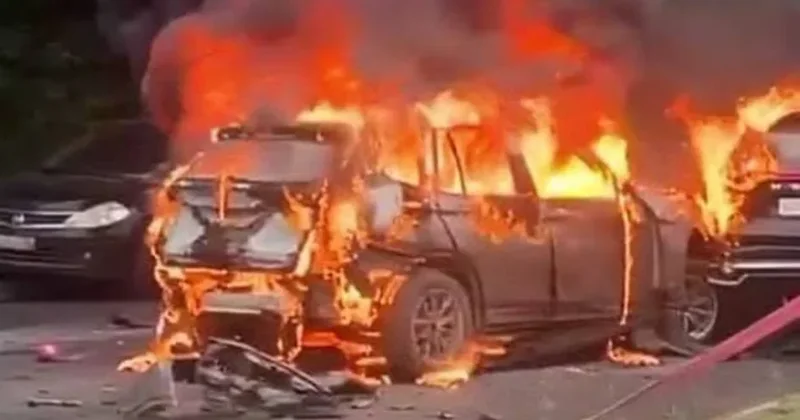 Rusiyada avtomobil partladıldı, Müdafiə Nazirliyinin idarə rəisi həlak oldu