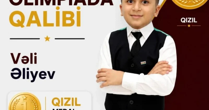 Qızıl medala gedən yol: Sumqayıtlı şagird Vəli Əliyevlə müsahibə FOTO