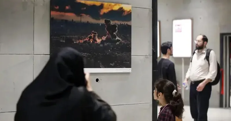 Tehranda ABŞ və İsrail hücumlarına həsr olunan fotosərgi açılıb