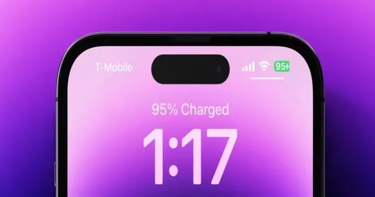 iPhone ekranındakı batareya işarəsinin altındakı zolaq nədir?