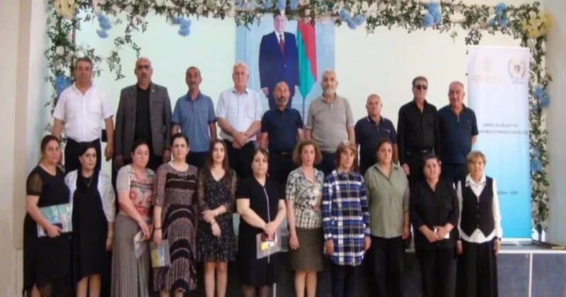 Bərdədə şəhid ailələri və müharibə iştirakçıları ilə növbəti görüş keçirilib