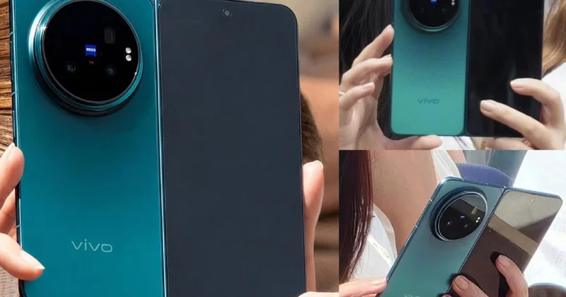 В сеть слили фотографии нового складного смартфона Vivo