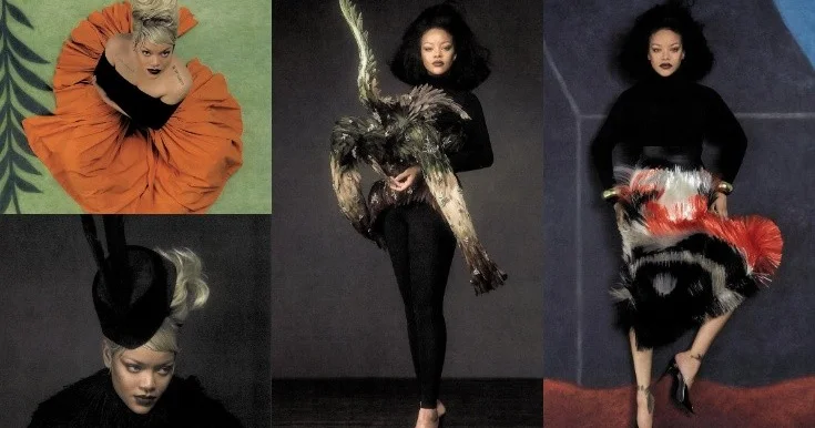Rihanna bir neçə fərqli obrazda Fotosessiya