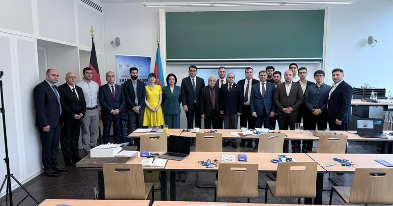 AzMİU Almaniyada “Ağıllı şəhərlər və ağıllı təhsil” mövzusunda beynəlxalq platformada təmsil olunub