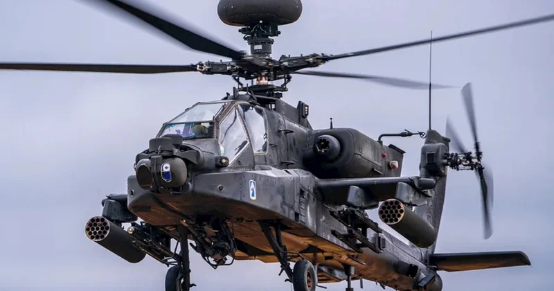 Hörmüz boğazı ərazisində ABŞ nin Apache zərbə helikopteri qəzaya uğrayıb