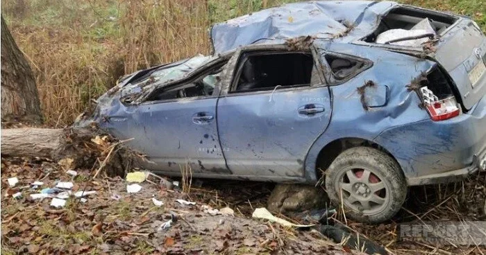 “Prius” maneəyə çırpıldı: ölən var