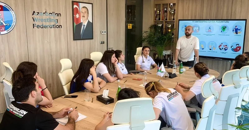 Güləşçilər üçün antidopinq maarifləndirici seminar təşkil olunub FOTO