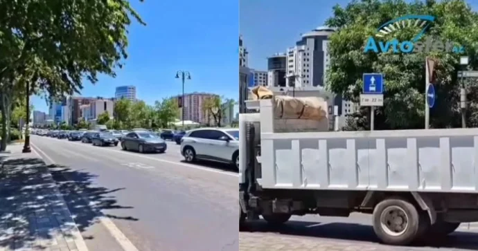 Bu küçədə avtobus zolağına girmək olar, yoxsa yox? Ekspert aydınlıq gətirdi VİDEO