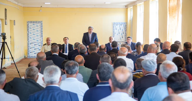 Salyanda növbəti səyyar qəbul Yenikənd kəndində keçirildi