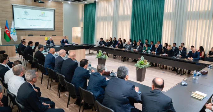 Milli Qurtuluş Gününə həsr edilmiş Milli Qurtuluşdan Zəfərə aparan şanlı yol adlı tədbir keçirilib