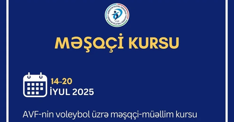 AVF məşqçi müəllimlər üçün məşqçi kursu təşkil edəcək