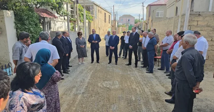 Əmircan qəsəbəsində səyyar görüş keçirildi