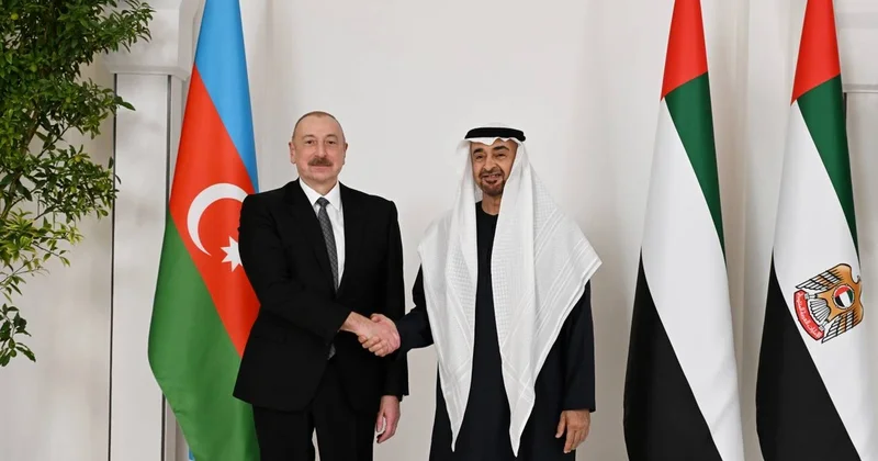 İlham Əliyevin Əbu Dabidə Birləşmiş Ərəb Əmirliklərinin prezidenti ilə görüşü olub
