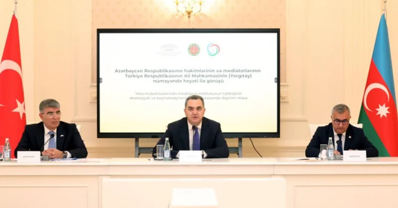 “Ailə mübahisələrində mediasiya institutunun tətbiqinin əhəmiyyəti və beynəlxalq təcrübə” mövzusunda dəyirmi masa keçirilib FOTOLAR