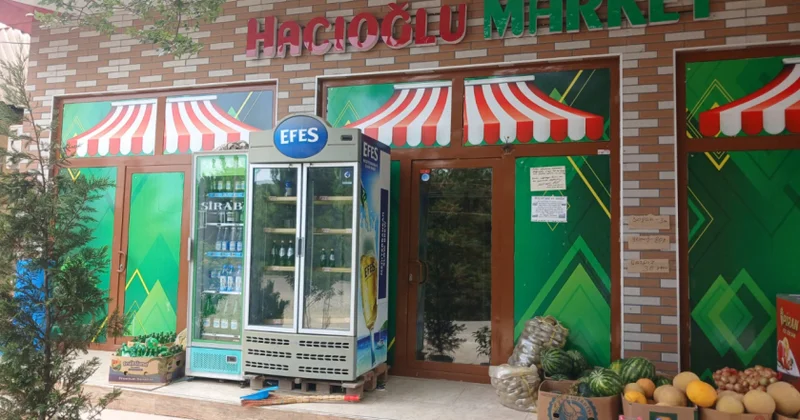 Astarada marketdə istehlaka yararsız məhsullar aşkarlanıb FOTOLAR