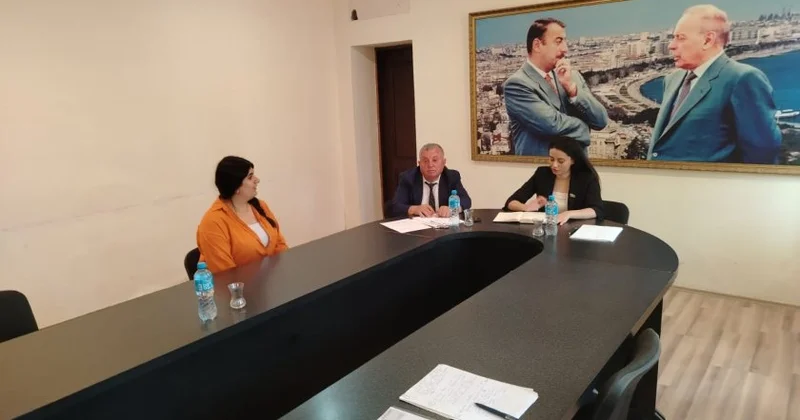 Deputat Səbinə Xasayeva seçiciləri ilə görüşüb