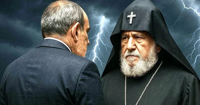 Kreml İrəvandakı əsas adamı haqqında şok faktlar Katolikos II Qaregin niyə Paşinyanı devirməyə çalışır?