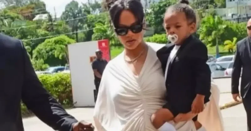 Rihanna yas mərasimində