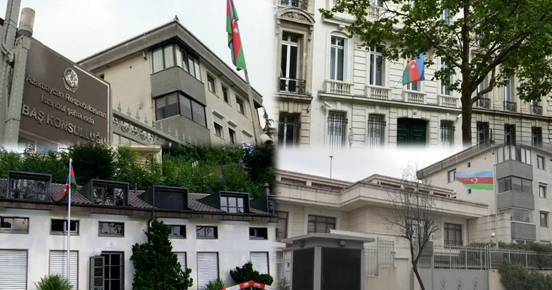 Azərbaycanın xaricdəki səfirlik və konsulluqları Haradan haraya...